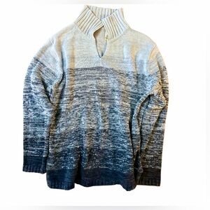 Liz Claiborne Ombré V-Neck Sweater